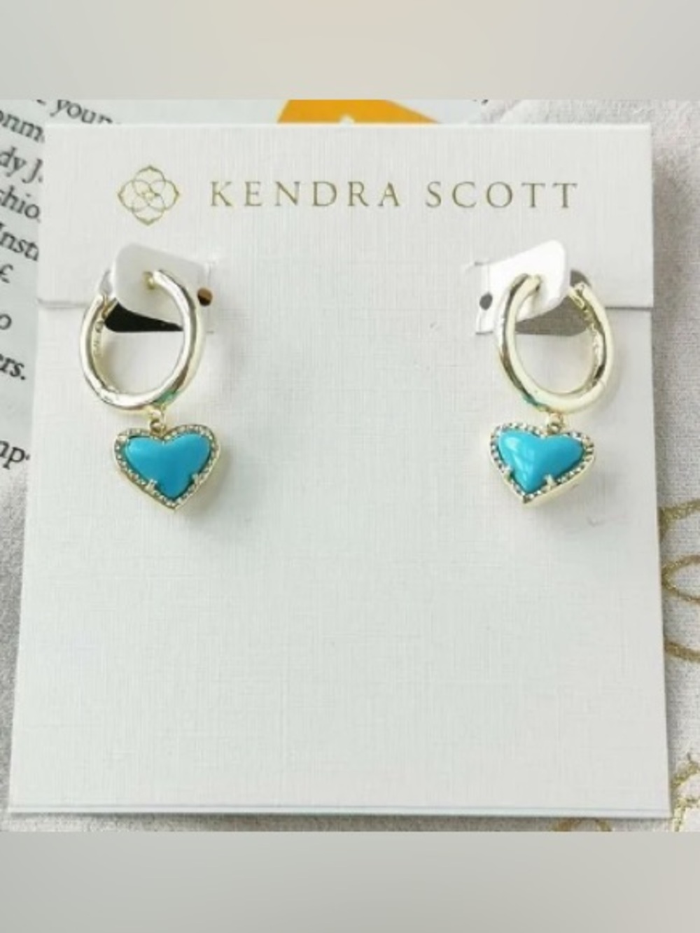 Kendra Scott Gold Hoop Earrings
